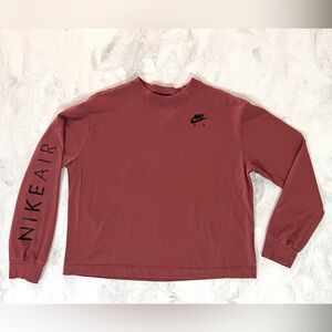 EUC Nike Air Rust Long Sleeve T-Shirt Size Small